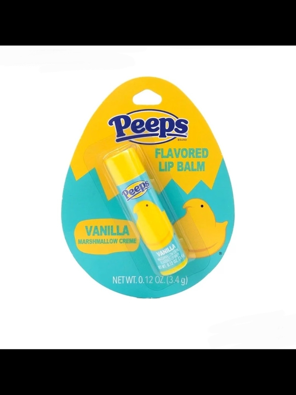 Peeps Vanilla Flavored Lip Balm - 0.12oz BNIB